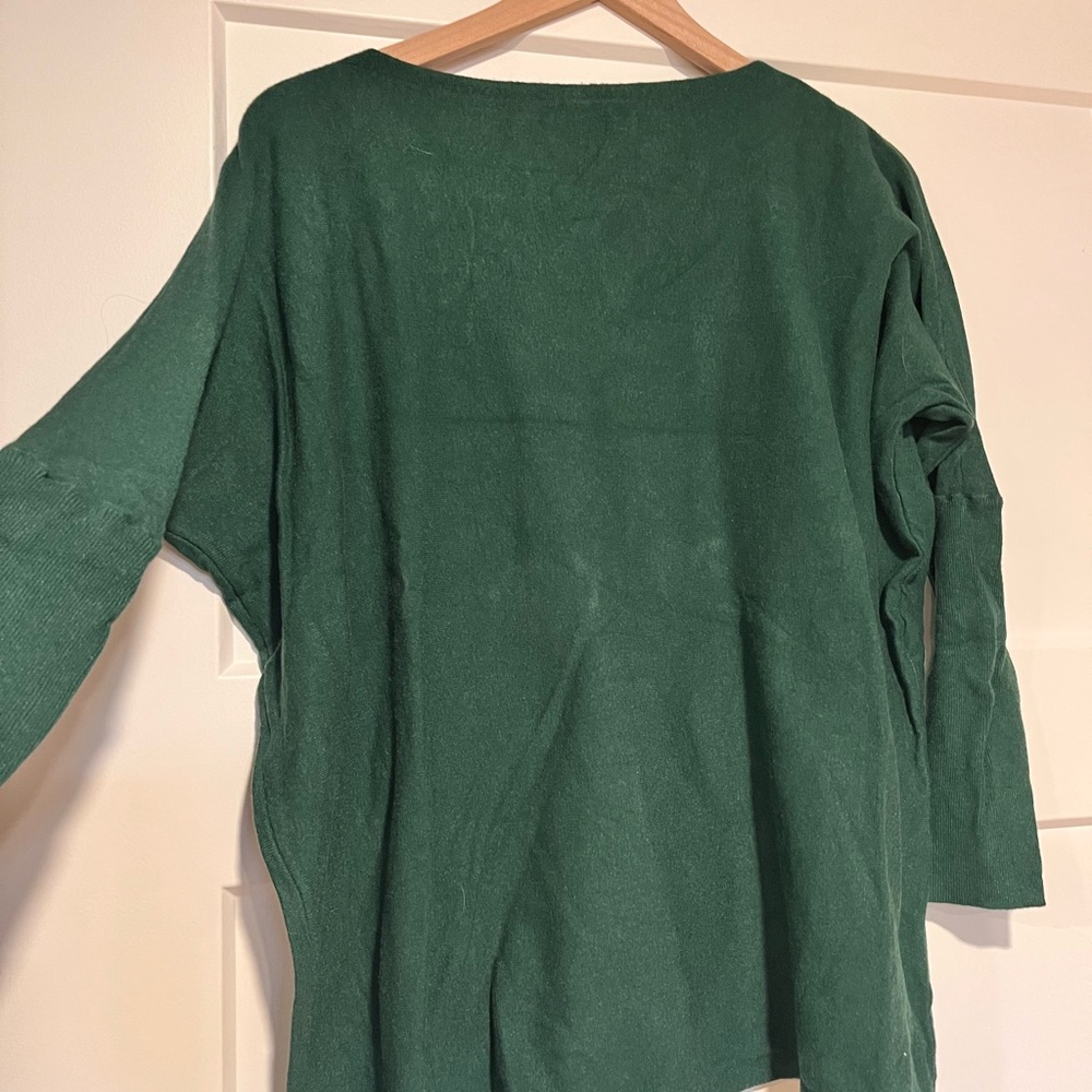 Pink Blush Maternity Green Women's Sweater